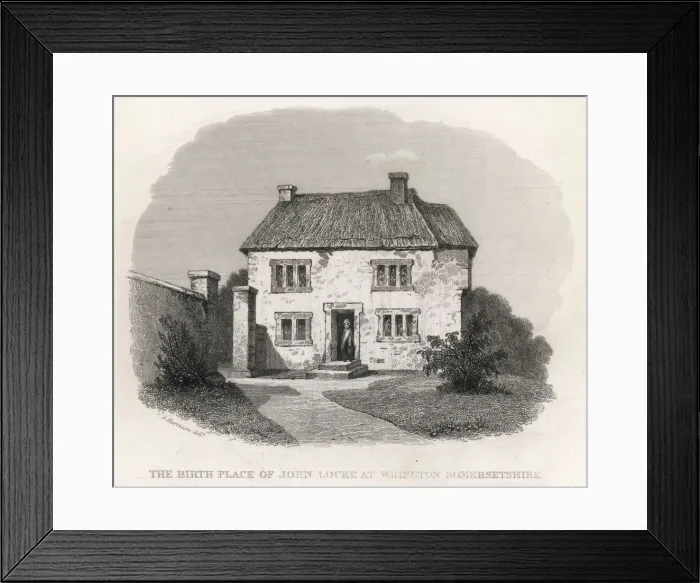 Framed Print : John Locke Birthplace Framed Print : John Locke Birthplace