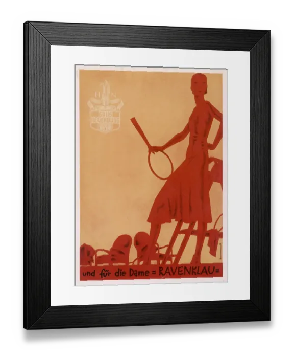 Framed Print : Dryden / Ravenklau / Advert Framed Print : Dryden / Ravenklau / Advert
