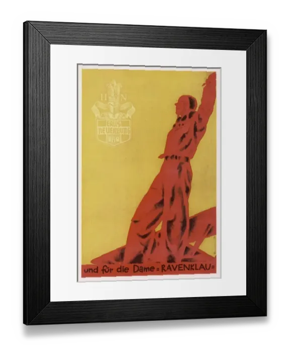 Framed Print : Dryden / Ravenklau / Advert Framed Print : Dryden / Ravenklau / Advert