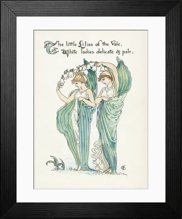 Framed Print : Convallaria Majalis Framed Print : Convallaria Majalis