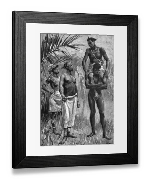 Framed Print : Racial / W Africa / Bantu Framed Print : Racial / W Africa / Bantu