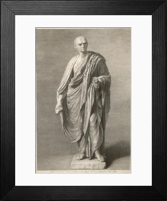 Framed Print : CICERO. MARCUS TULLIUS a commemorative statue to the Roman writer, statesman and orator Framed Print : CICERO. MARCUS TULLIUS a commemorative statue to the Roman writer, statesman and orator