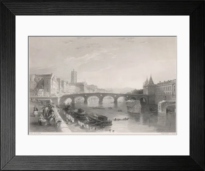 Framed Print : France / Toulouse / Bridge Framed Print : France / Toulouse / Bridge