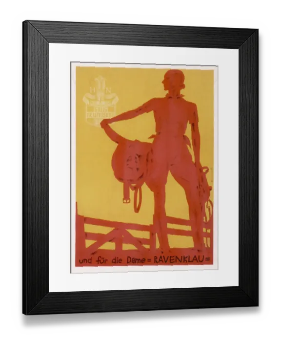 Framed Print : Dryden / Ravenklau / Advert Framed Print : Dryden / Ravenklau / Advert