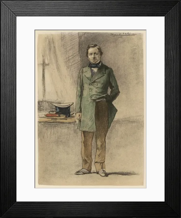 Framed Print : Mme. Bovary / Charles / C19 Framed Print : Mme. Bovary / Charles / C19