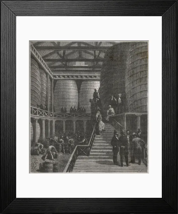 Framed Print : London Beer Cellar Framed Print : London Beer Cellar