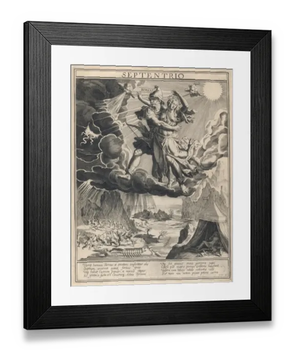 Framed Print : Four Winds - North Framed Print : Four Winds - North