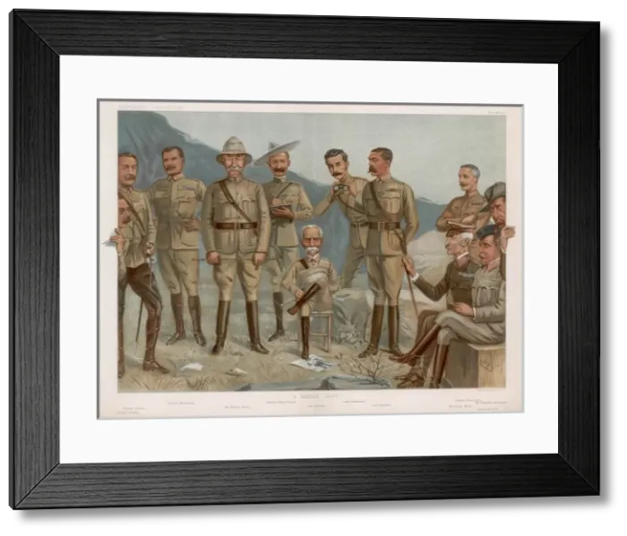 Framed Print : Boer / British Generals Framed Print : Boer / British Generals