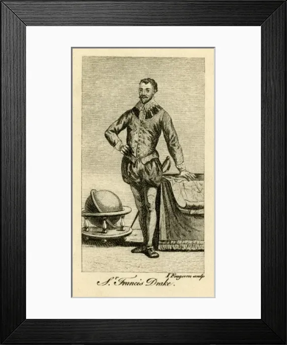 Framed Print : Francis Drake Fougeron Framed Print : Francis Drake Fougeron