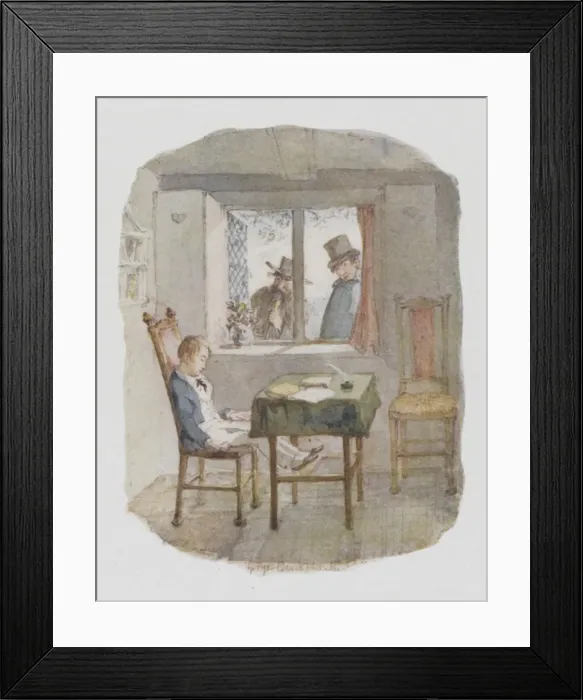 Framed Print : Oliver / Monks & Jew Framed Print : Oliver / Monks & Jew