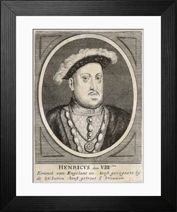 Framed Print : Henry VIII (Dutch) Framed Print : Henry VIII (Dutch)