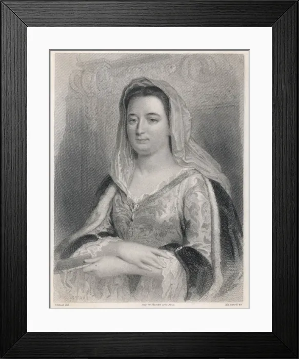 Framed Print : Madame De Maintenon Framed Print : Madame De Maintenon