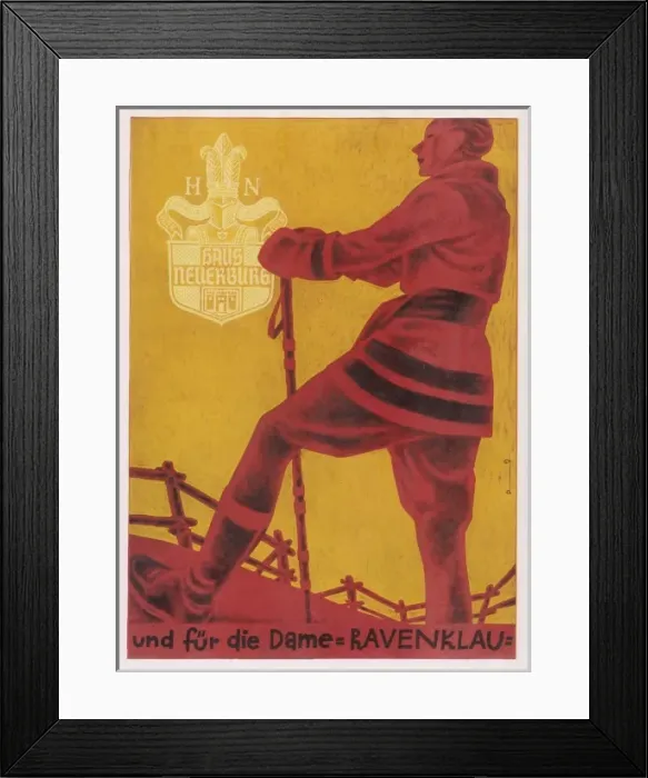 Framed Print : Dryden / Ravenklau / Advert Framed Print : Dryden / Ravenklau / Advert