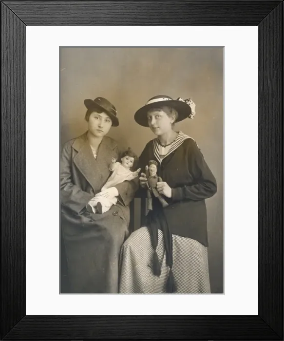 Framed Print : Dryden / Helene & Doll Framed Print : Dryden / Helene & Doll