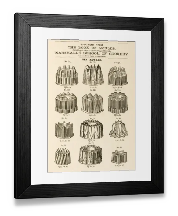 Framed Print : TIN MOULDS Framed Print : TIN MOULDS