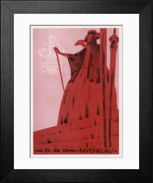 Framed Print : Dryden / Ravenklau / Advert Framed Print : Dryden / Ravenklau / Advert
