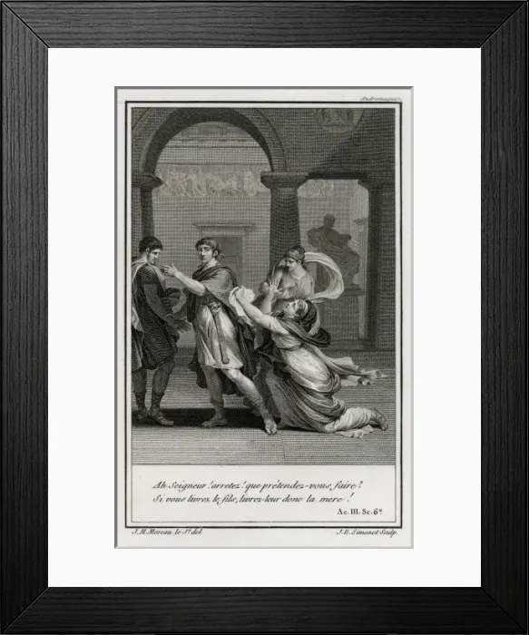 Framed Print : Racine / Andromaque Framed Print : Racine / Andromaque
