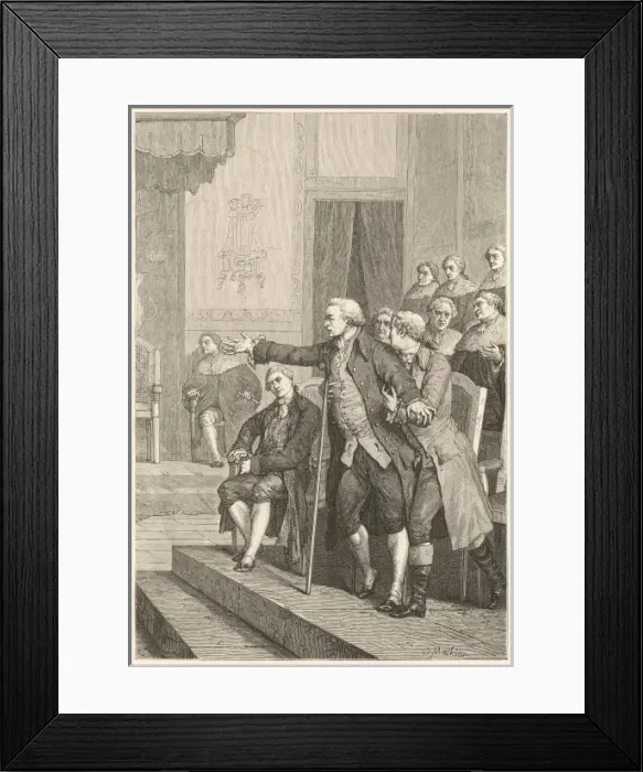 Framed Print : Pitt the Elder / Speaking Framed Print : Pitt the Elder / Speaking