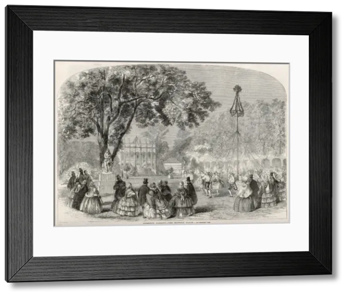 Framed Print : Cremorne Gardens 1858 Framed Print : Cremorne Gardens 1858
