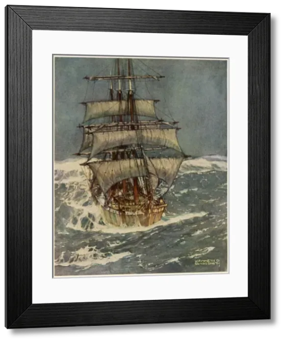 Framed Print : In Roaring Forties Framed Print : In Roaring Forties