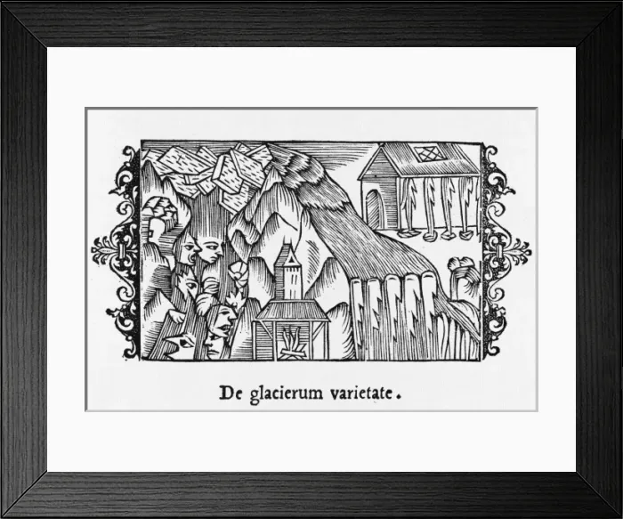 Framed Print : Different Kinds of Ice Framed Print : Different Kinds of Ice