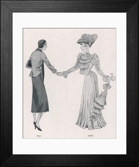 Framed Print : Dryden / Costume / Old & New Framed Print : Dryden / Costume / Old & New