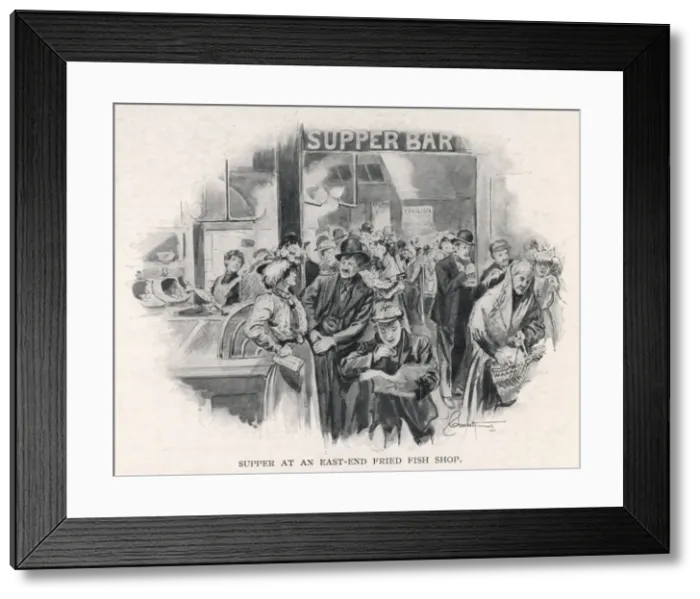 Framed Print : East End Chip Shop Framed Print : East End Chip Shop