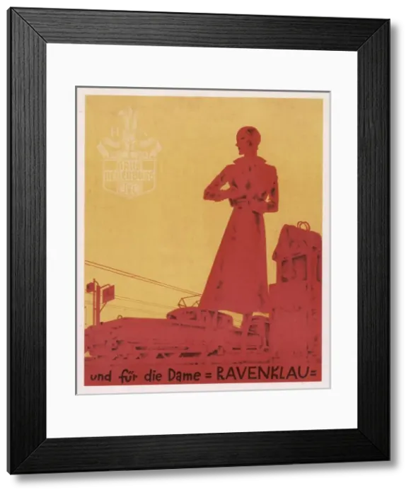 Framed Print : Dryden / Ravenklau / Advert Framed Print : Dryden / Ravenklau / Advert