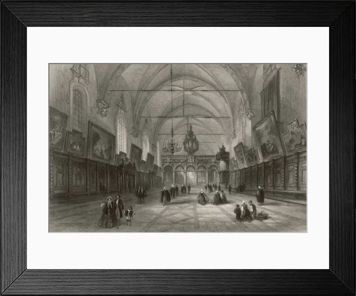 Framed Print : Belgium / Bruges / Church Framed Print : Belgium / Bruges / Church