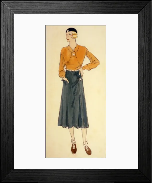 Framed Print : Dryden / Watercolour Framed Print : Dryden / Watercolour