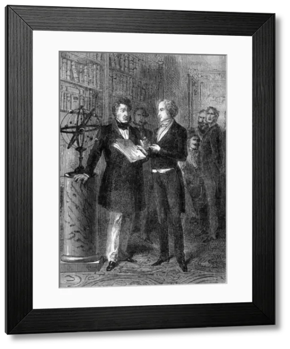 Framed Print : Le Verrier & L Philippe Framed Print : Le Verrier & L Philippe