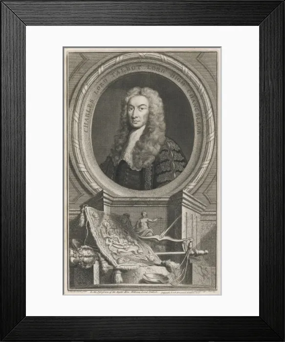 Framed Print : Charles, Baron Talbot Framed Print : Charles, Baron Talbot
