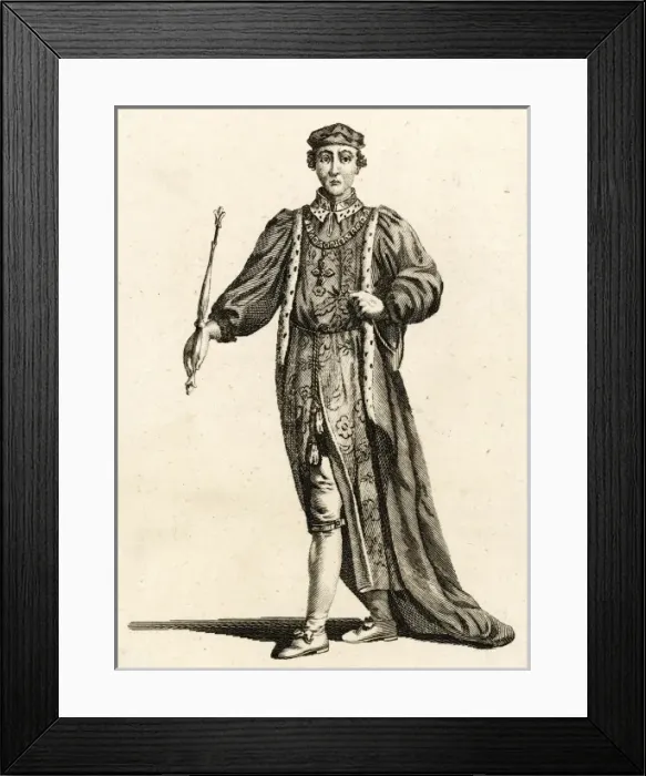 Framed Print : Henry Vi / Engraved Taylor Framed Print : Henry Vi / Engraved Taylor