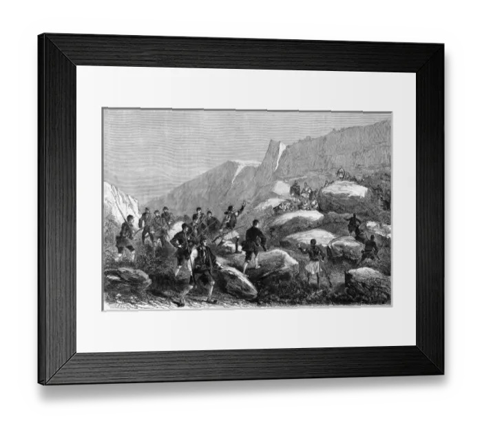 Framed Print : Border Skirmish Framed Print : Border Skirmish
