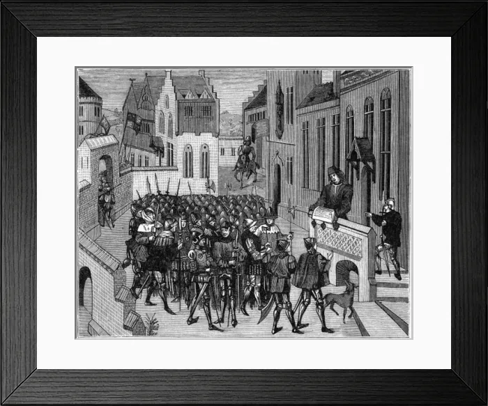 Framed Print : Uprising at Ghent - 9 Framed Print : Uprising at Ghent - 9