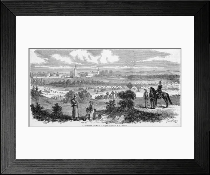 Framed Print : Russian Camp Framed Print : Russian Camp
