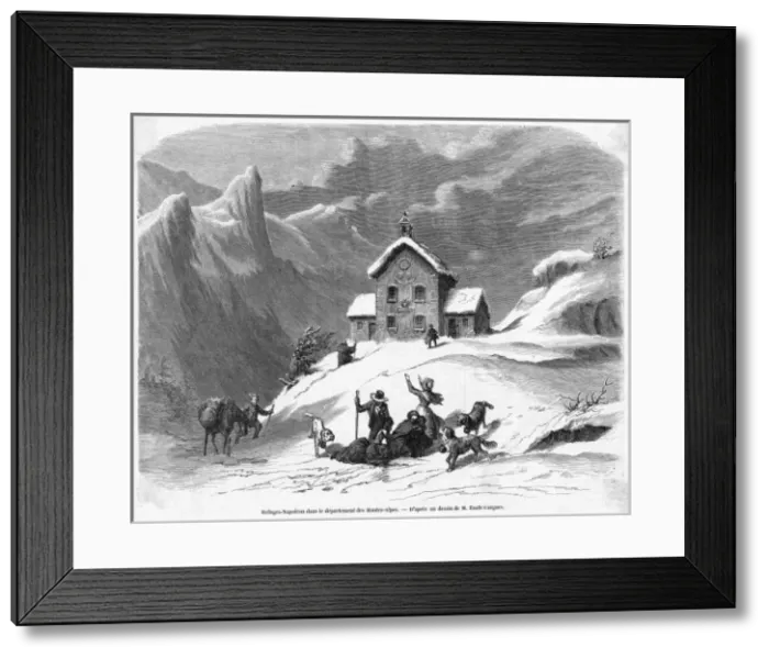 Framed Print : Mountain Refuge Framed Print : Mountain Refuge