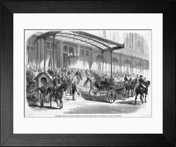 Framed Print : Emperor Visits - 2 Framed Print : Emperor Visits - 2