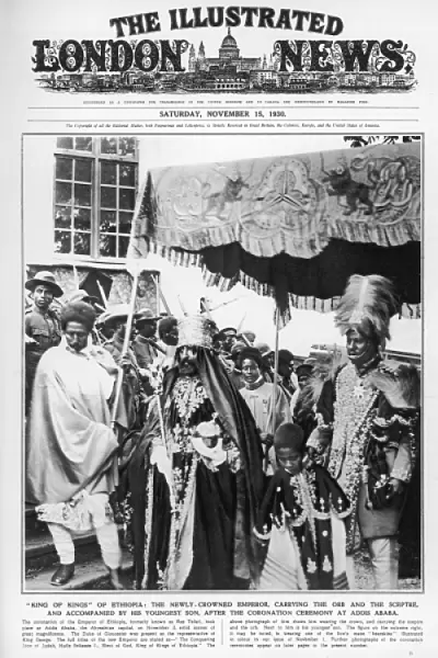 Selassie Crowned  /  1930