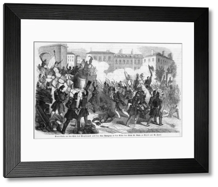 Framed Print : Manning Barricades 5 Framed Print : Manning Barricades 5