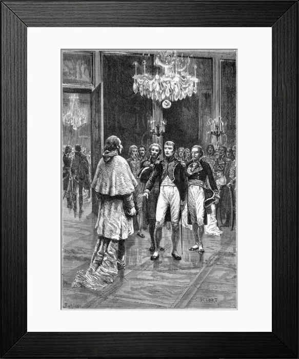 Framed Print : Napoleon and Concordat Framed Print : Napoleon and Concordat