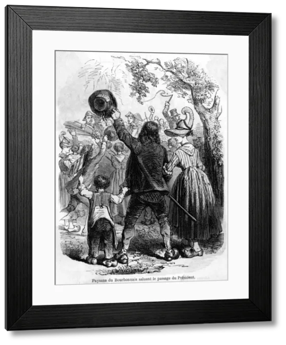 Framed Print : Napoleon Cheered Framed Print : Napoleon Cheered