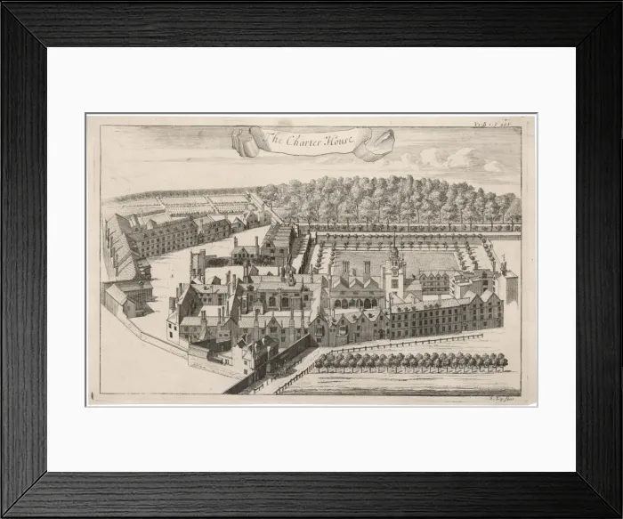 Framed Print : The Charter House School Framed Print : The Charter House School
