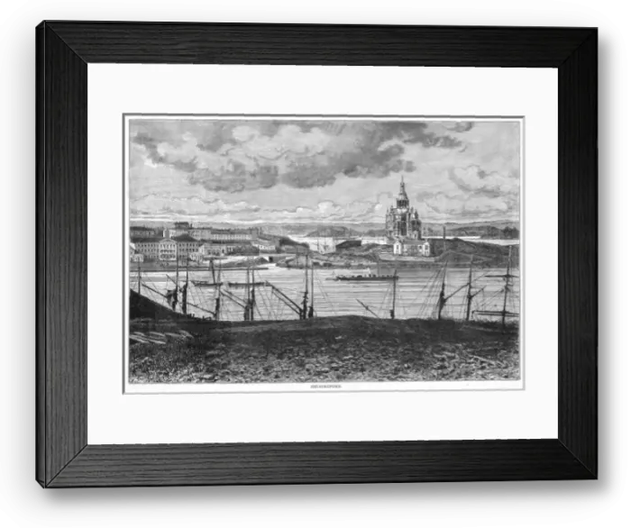 Framed Print : HELSINKI. general view Framed Print : HELSINKI. general view