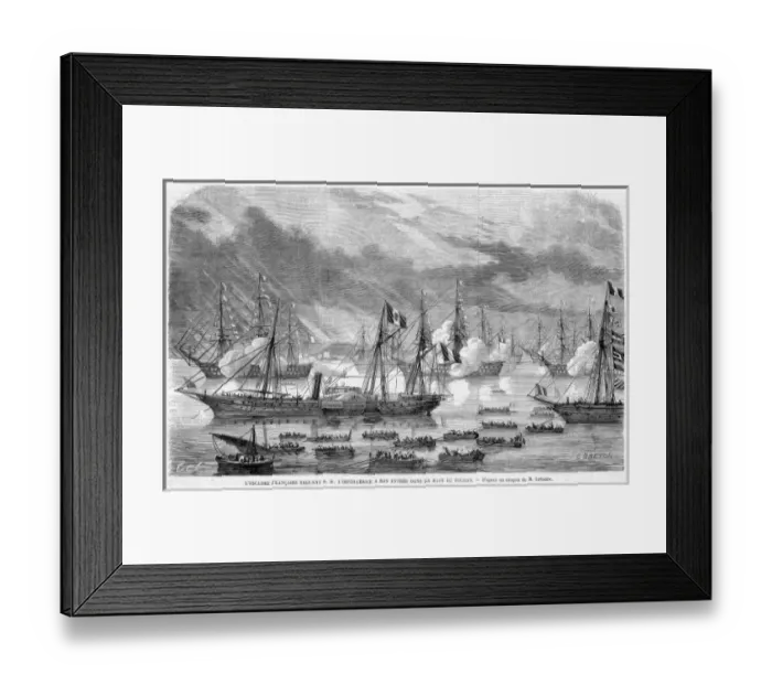 Framed Print : Eugenie at Toulon Framed Print : Eugenie at Toulon