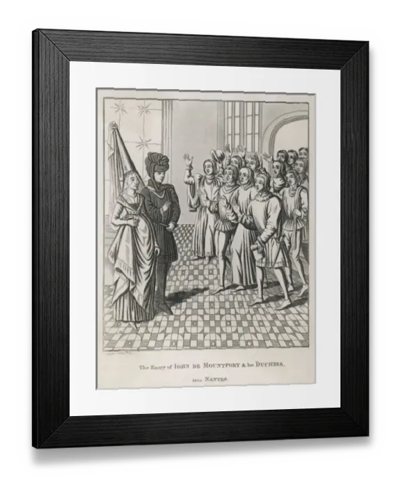 Framed Print : Jean De Montfort Framed Print : Jean De Montfort
