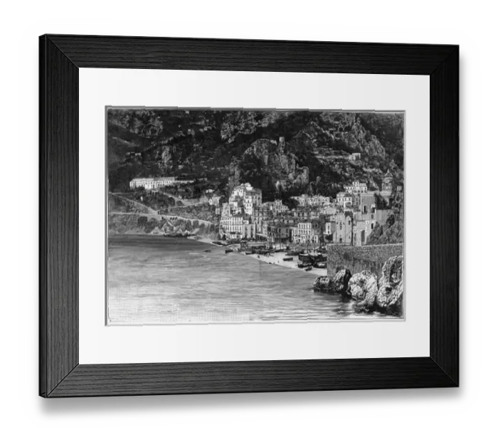 Framed Print : Italy Amalfi Framed Print : Italy Amalfi