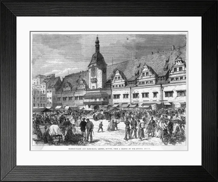 Framed Print : Germany Leipzig Framed Print : Germany Leipzig