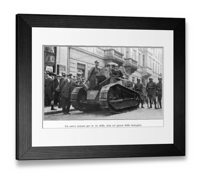 Framed Print : Piludski Coup 5 Framed Print : Piludski Coup 5