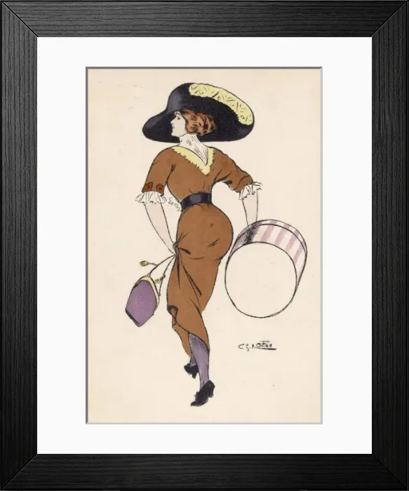 Framed Print : Fashionable women Framed Print : Fashionable women